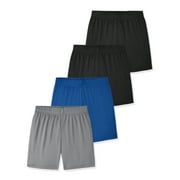 Garanimals Newborn, Baby & Toddler Boy Lightweight Active Shorts, 4-Pack, Sizes 0-6T