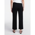 thumbnail image 4 of Time and Tru Women's Cropped Flare Pants, 26" Inseam, Size XS-XXXL, 4 of 6