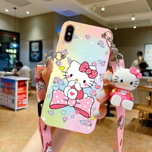 Hello Kitty Cute Cartoon Pink Case For Redmi Note 13 Pro 13C For