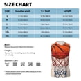thumbnail image 5 of Lsque Basketball Shot Print Men's Cotton Blend Sleeveless Muscle Shirts (S-3XL)- Moisture Wicking, Odor Protection, UPF 30+,Small, 5 of 8