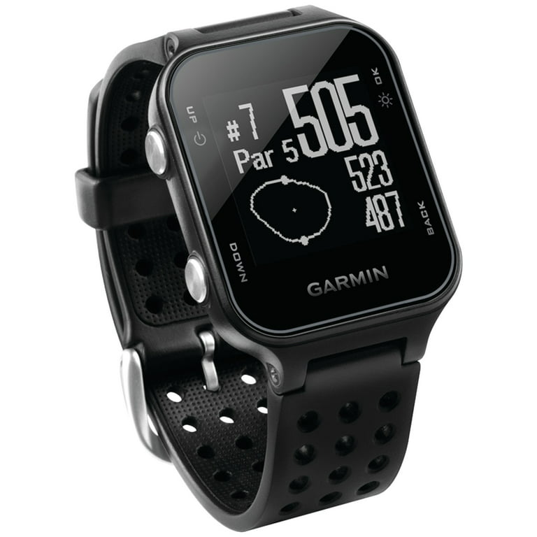 Garmin Approach S20 GPS Golf Watch, Black -