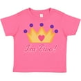 thumbnail image 3 of Inktastic Princess Crown 2nd Birthday I'm Two Girls Toddler T-Shirt, 3 of 5