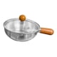 thumbnail image 3 of Cacerola de acero inoxidable con tapa Cacerola con mango de madera Olla para sopa Olla grande 600 ml, 3 of 9
