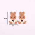 thumbnail image 4 of Cute Little Rabbit Patches, Clothing Stickers Badges Decorative Decals Applique Style D, 4 of 8