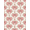 Pink Ivory, Pattern 2, variant on ODIKA Round Ribbon Motif Boho Border Center Seamless Pink Coquette Refined Structured Pet Friendly & Kids Safe Play for Playroom, Bedroom, Reading Nook