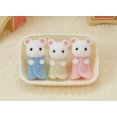thumbnail image 2 of Calico Critters Marshmallow Mouse Triplets, 3 Cradled Baby Figures, 2 of 3