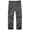 thumbnail image 2 of FEN AI Boy's Cargo Pants Convertible Quick Dry Zip Off Hiking Pant Outdoor Fishing Travel Trouser for Kids with Multi Pockets 18-20 Years, 2 of 7
