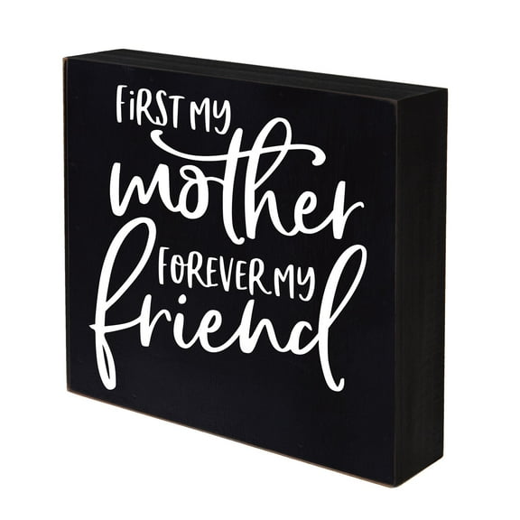 Inspiring Modern Framed Shadow Box 10x10 First My Mother