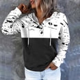 thumbnail image 2 of Oversized Sweatshirt For Women Graphic Womens Fall Clearance Clothes $5.00 Retro Casual Long Sleeve Hoodie Sweatshirt, 2 of 5