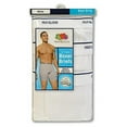 thumbnail image 2 of Fruit of the Loom Men`s 3-Pack White Boxer Briefs, M, White, 2 of 2
