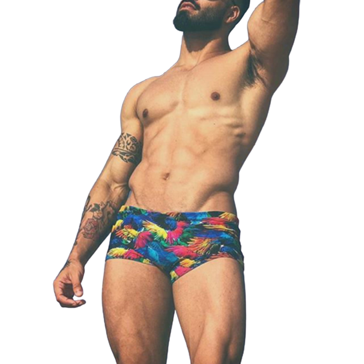 boxer swim shorts