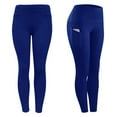 thumbnail image 4 of MKLEKYY Leggings de mujer para entrenamiento, con bolsillos, para fitness, deportes, correr, yoga, pantalones deportivos, 4 of 4