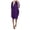 Purple, variant on Vedolay for Women's Ribbed Tank Dress Slim Fit Sleeveless Mini Dresses,Purple XXL