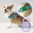 thumbnail image 4 of Methold Funda protectora de silicona para mascotas, buscador de GPS, y gato, lazo para Airtags para Locator Tracker, Suministros para perros Taro morado Methold PT000451-11B, 4 of 6