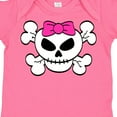thumbnail image 4 of Inktastic Skull with Bow Girls Baby Bodysuit, 4 of 5