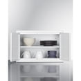 thumbnail image 4 of 12" H x 18" W 2-door wall cabinet in white, 4 of 5