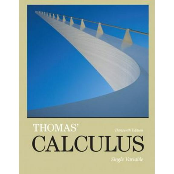 Pre-Owned Thomas' Calculus: Single Variable (Paperback) 0321884043 9780321884046