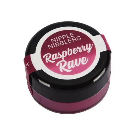 Nipple Nibblers Cool Sour Tingle Erect Arousal Flavored Balm 3g -Raspberry Rave - Cool