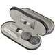 thumbnail image 4 of Compact Glasses Case Dual-Purpose Glasses Organizer Daily Use Travel Sturdy Steel Hinge Simple Practical 1Set, 4 of 5