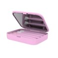 thumbnail image 3 of Juego de Brochas de Maquillaje Reutilizables Portátiles Herramienta Aplicadora de Corrector Cosmético de Labios de Cejas, Hecha de Material de Silicon , rosado Baoblaze sombra de ojos cepillo cara, 3 of 7
