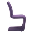 thumbnail image 2 of Dining Chair Purple (Set of 2) - Polyblend Powder Coated Metal, 2 of 4