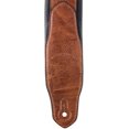thumbnail image 5 of Walker & Williams G-102 Dark Harness Tan Guitar Strap with Padded Glove Leather Back, 5 of 7