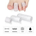 thumbnail image 4 of 10 Pcs Manchons de Tubes d'Orteils Bonne Protection Courbe Flexible Compression Bonne Protection Lavable Réutilisable Manchons d'Orteils Gel Design Simple Accessoire de Pied, 4 of 9