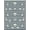 Blue Cream, Pattern 16, variant on ODIKA 8'x10' Washable Area Rug Non-Slip Chair-Friendly Mat Ocean Nautical Wave Seashell Border Bathroom Coral Reef Starfish Flowing Dynamic for Dining Room, Large Office, Lounge