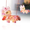 thumbnail image 2 of Lion Hanging Paper Lantern Chinese New Year 2026 DIY Hand-Held Paper Lanterns Lion Lantern Kit Spring Festival Home Decoration Dragon Dance Gift For Friends Chinese New Year Lanterns(Self-Assembly), 2 of 7