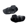 thumbnail image 2 of 2 guantes de silicona resistentes para levantamiento de pesas en el gimnasio, protección para las manos. negro, 2 of 9