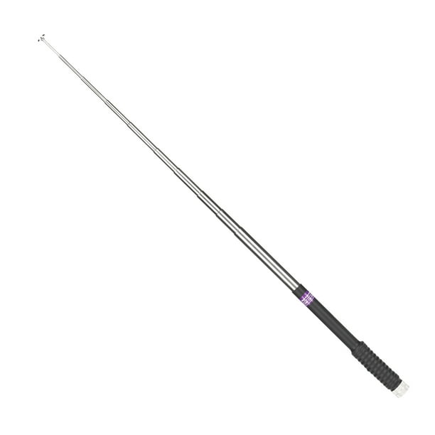Antena VHF de Metal, Antena Telescópica SMA Macho M Hz Antena VHF Antena Telescópica SMA Macho Eficiencia Óptima