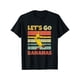 thumbnail image 1 of Cotton Short Sleeve Let's Go Banana Bananas Kids Funny T-Shirt for Men Women, 1 of 7