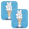 thumbnail image 7 of Yayeee 2-Pack Plug in LED Night Lights with Light Sensors Motion Detectors, Ice Cream Cat, 7 of 7