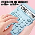 thumbnail image 3 of Voice Calculator 12-Digit Desktop Calculator with Mechanical Keyboard Feel, Solar & Battery Powered, Auto Shut-Off, GT/M Functions for Home Office Finance Use – 1 Pack, 3 of 5