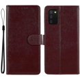 thumbnail image 1 of For Samsung Galaxy A03S (164.2 X 75.9 X 9.1Mm) Three-Card Photo Frame Series Wine Red, 1 of 5