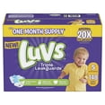 thumbnail image 6 of Luvs Triple Leakguards Diapers Size 2 228 Count, 6 of 14