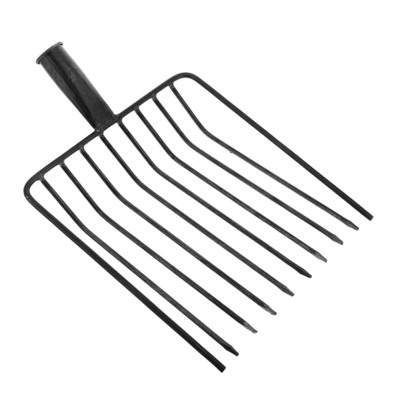 OATIPHO Hand Weeder Tool Garden Rake Head Replacement for Lawn and Garden Equipment 1Pcs