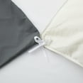 thumbnail image 4 of Peace Nest 3 Pieces Clipped Jacquard Geometric Tufted Duvet Covers & Pillow Sham Set ,Microfiber Soft Bedding Set with Zipper Closure 4 Ties in Dark Gray, Diamond Quilted, King Size, 4 of 5