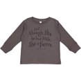 thumbnail image 3 of Inktastic Though She Be but Little Shakespeare Quote Boys or Girls Long Sleeve Toddler T-Shirt, 3 of 5