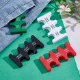 thumbnail image 4 of HOBBIESAY 4 Pcs Distributeur de Pièces 4 Couleurs Étui Rigide Boîte de Rangement Rectangulaire en Plastique Rouge Vert Noir Blanc avec 6 Emplacements pour Accessoires de Rangement, 4 of 5