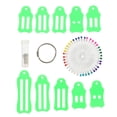 thumbnail image 3 of 1 Set Bias Tape Making Tools Multi-colors Pin Fabric Webbing Maker Tool Kit, 3 of 8