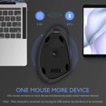 thumbnail image 3 of Ratón ergonómico, ratón Bluetooth para iPad, ratón Bluetooth para MacBook Air/Mac/MacBook Pro/Mini/iPad, 3 of 4