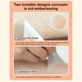thumbnail image 4 of BESTSKY 2026 New Tattoo Cover Up Tape, Waterproof Ultra Thin Scar Patch, Invisible Sweatproof Concealer Sticker, Breathable Skin Cover Up Pad for Tattoo, Scar, Birthmarks, Dark Spots(2Pc,D,130*85Mm), 4 of 7
