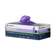 thumbnail image 2 of Purple Nitrile Exam Gloves 55084, X Large Box of 90, Purple, 2 of 3