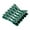 green, variant on 12Pcs Clothespins Clothes Drying Line Pegs Clothes Drying Rack Stable Sock Hangers Clips Pegs for Shorts Trouser Hanging Clothes Underwear white