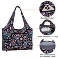 thumbnail image 3 of HAWEE Diaper Tote Bag Organizer for Women Zip-top Multi Pockets Shoulder Purse with Wet Umbrella Pocket and Laptop Sleeve, Paisley, 3 of 7