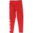 thumbnail image 2 of DKNY Womens Washington Nationals Stretch Compression Athletic Pants, Red, Small, 2 of 2