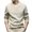Beige, variant on Long Sleeve Layered T Shirt Casual Top With Inner Layer Two Piece Design Comfortable Crew Neck Shirt For Daily Wear