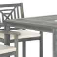 thumbnail image 4 of Safavieh Del Mar Outdoor Contemporary 5 Piece Dining Set with Cushion, 4 of 6