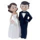 thumbnail image 1 of Cateissary Cásate con muñeca estilo europeo dibujos animados amor romántico boda muñecas pastel Topper hermosa pareja decoraciones Día de San Artesanía, 1 of 6